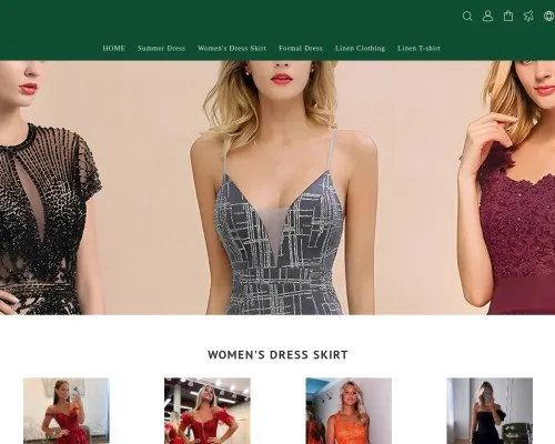 Screenshot of Fashion Scam website 19946