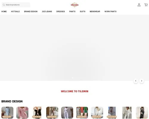 Screenshot of Fashion Scam website 21147