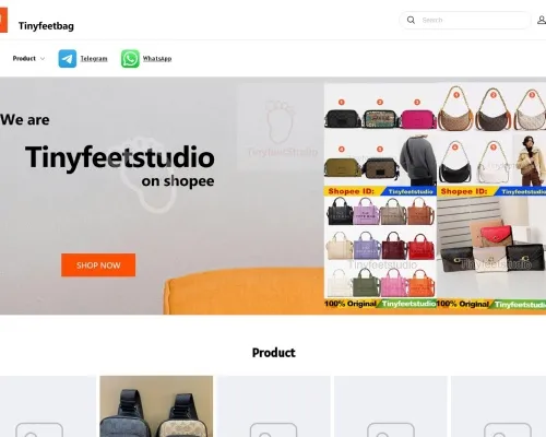 Screenshot of Fashion Scam website 20636