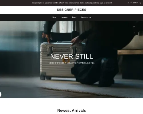 Screenshot of Fashion Scam website 20126