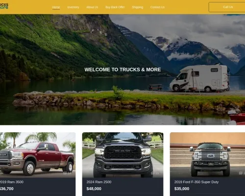 Screenshot of Automobile Scam website 19756