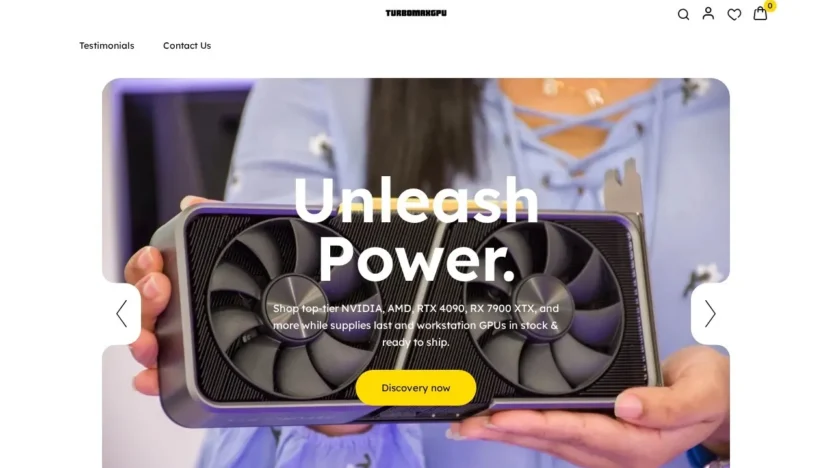 Non-Delivery Scam turbomaxgpu.com