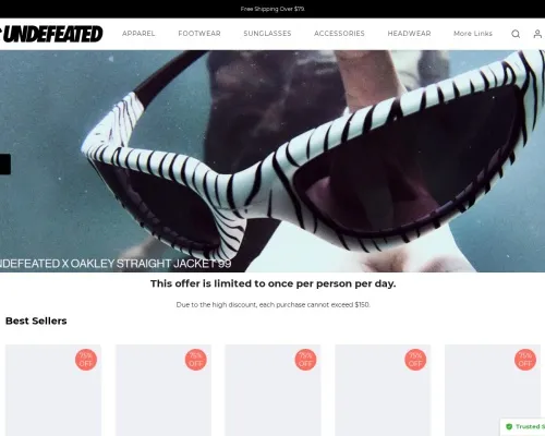 Screenshot of Fashion Scam website 21072