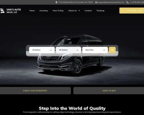 Screenshot of Automobile Scam website 19828