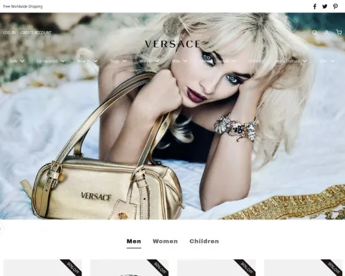 Screenshot of Fashion Scam website 20724