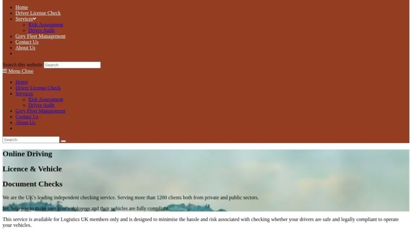 Document Scam viewverifieddrivingrecordservicesgovuk.com