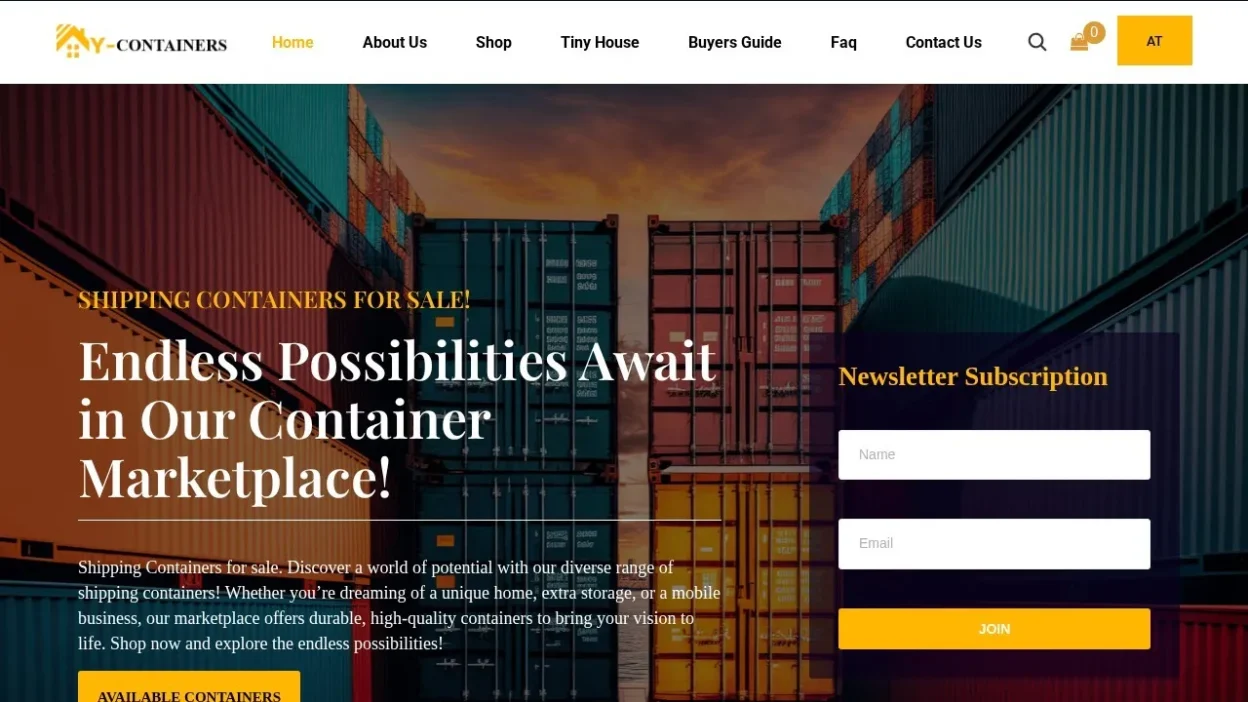 Shipping Container y-containers.com