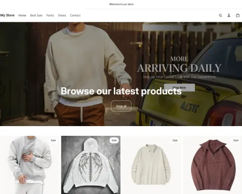 Screenshot of Fashion Scam website 19943