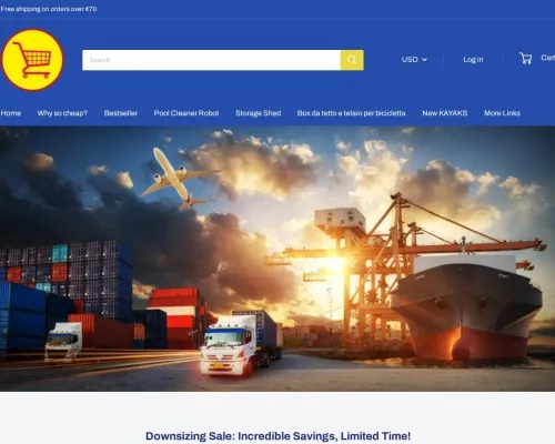 Screenshot of Non-Delivery Scam website 21671