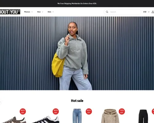 Screenshot of Fashion Scam website 21315