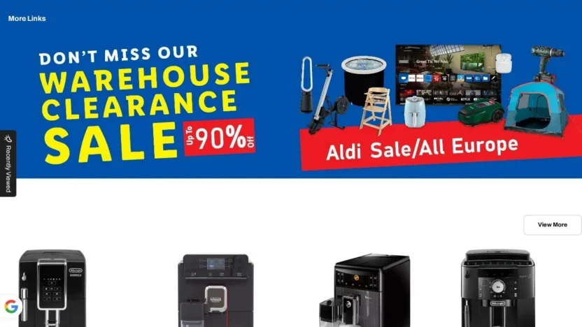 Non-Delivery Scam aldi-sale.com