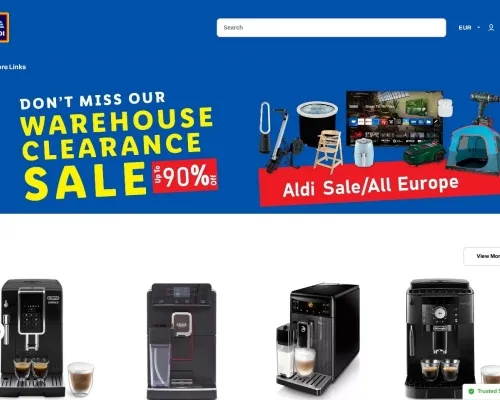 Screenshot of Non-Delivery Scam website 21623