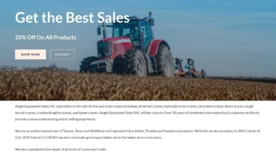 Non-Delivery Scam angelequipmentsales.com