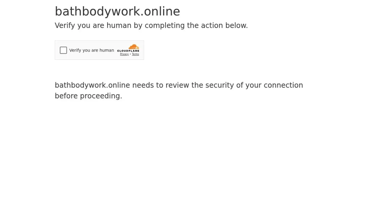 Non-Delivery Scam bathbodywork.online