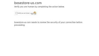 Non-Delivery Scam bosestore-us.com