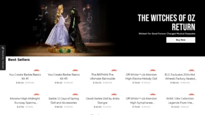 Non-Delivery Scam creationsmattel-sale-us.shop