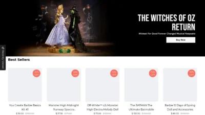 Non-Delivery Scam creationsmattel-us.shop