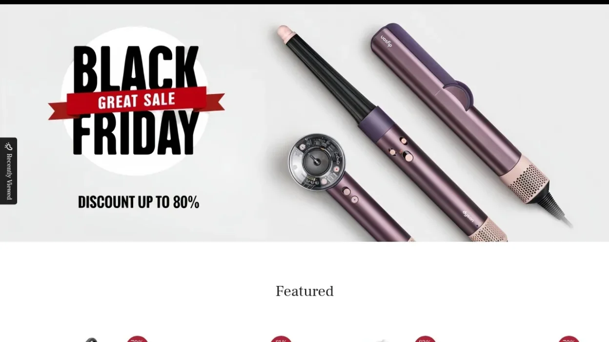 Non-Delivery Scam dyson-hot.com