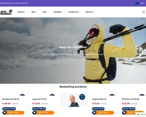 Screenshot of Fashion Scam website 21387