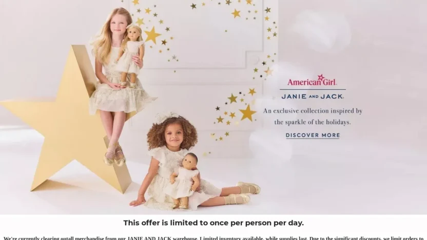 Non-Delivery Scam janieandjack-store.shop