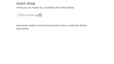 Non-Delivery Scam koart.shop