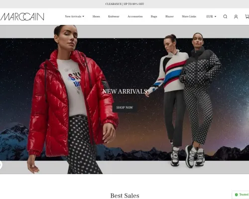 Screenshot of Fashion Scam website 21384