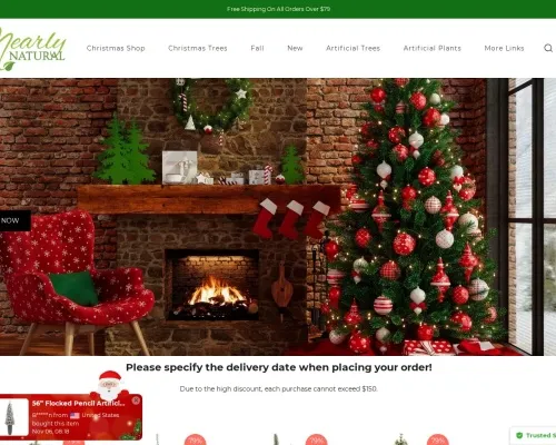 Screenshot of Non-Delivery Scam website 21390