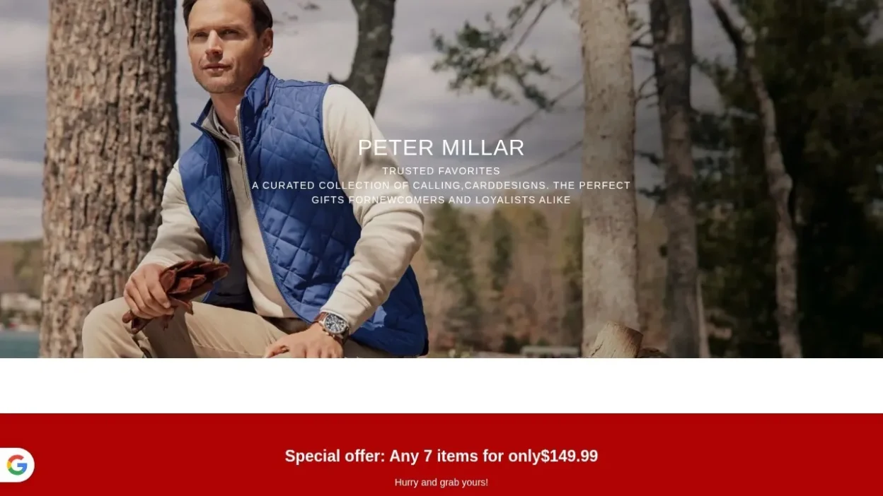 Fashion Scam peteronline-us.shop