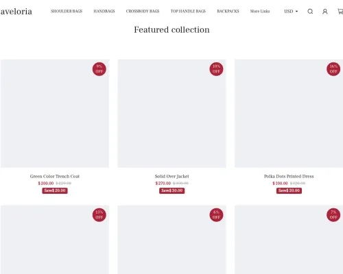 Screenshot of Non-Delivery Scam website 21695