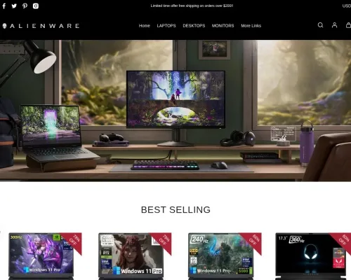 Screenshot of Non-Delivery Scam website 22990