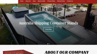 Shipping Container australiashippingcontainerstands.com