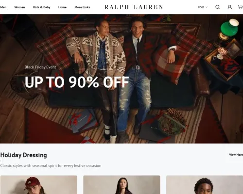 Screenshot of Fashion Scam website 22070