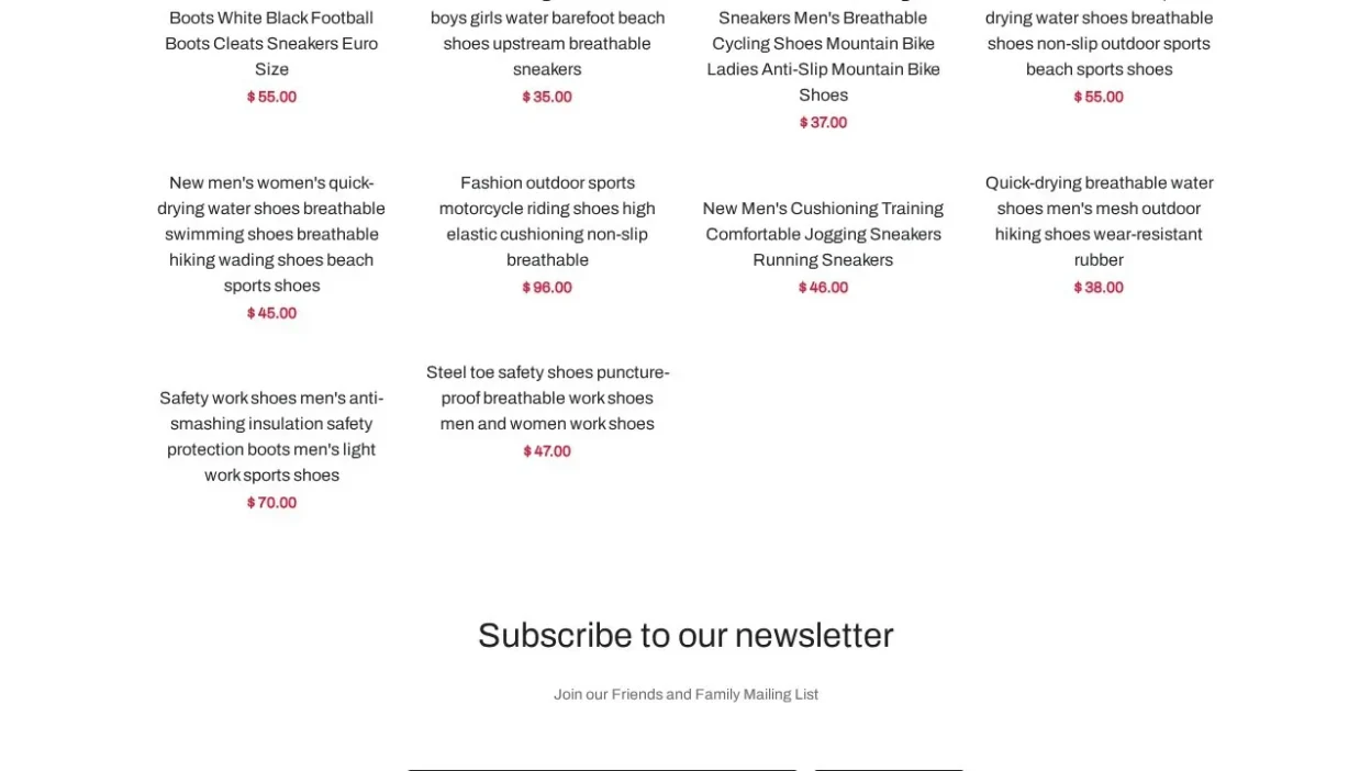 Non-Delivery Scam danner-sale.com