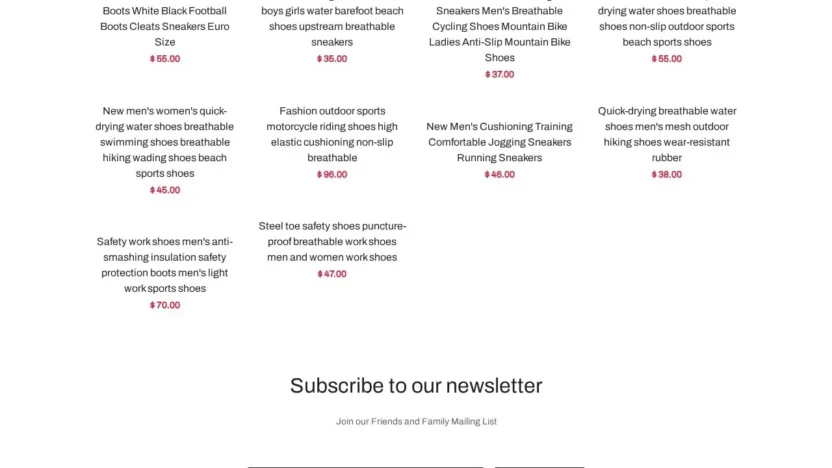 Non-Delivery Scam danner-sale.com