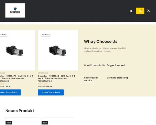 Screenshot of Non-Delivery Scam website 22805