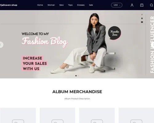 Screenshot of Fashion Scam website 21893