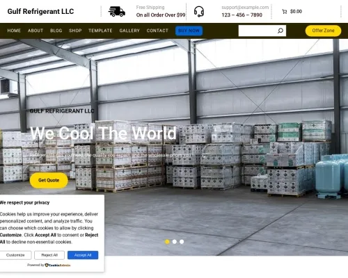 Screenshot of Non-Delivery Scam website 22778