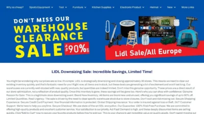 Non-Delivery Scam largeshelving.shop