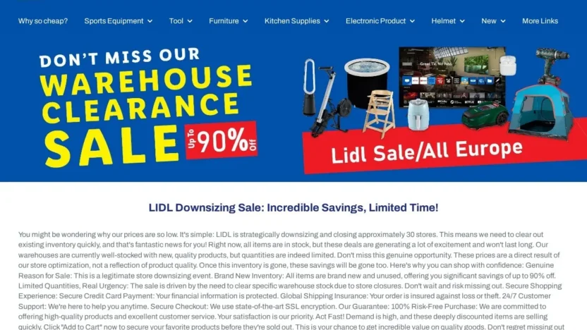 Non-Delivery Scam largeshelving.shop