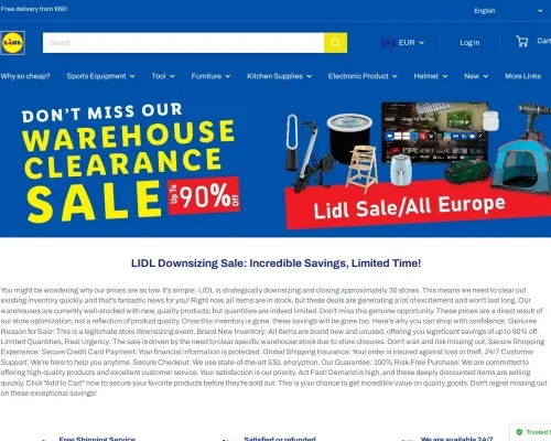 Screenshot of Non-Delivery Scam website 22903