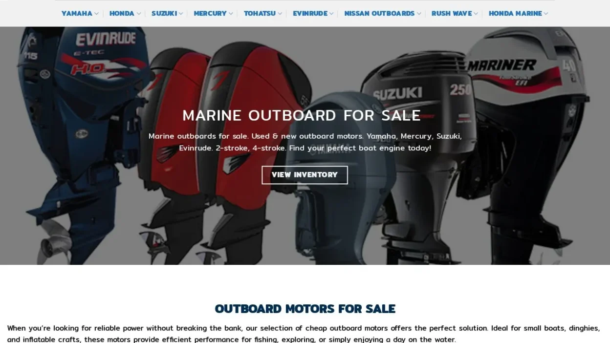 Non-Delivery Scam marinesoutboards.com