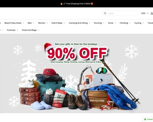 Screenshot of Non-Delivery Scam website 23008