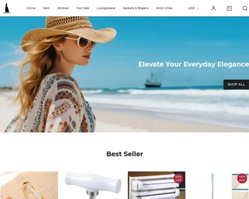 Screenshot of Fashion Scam website 22760