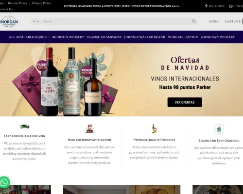 Screenshot of Whisky Scam website 22775
