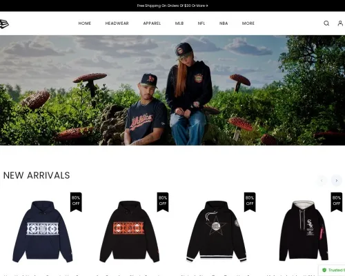 Screenshot of Fashion Scam website 23071