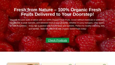 Non-Delivery Scam organicfreshfruits.com