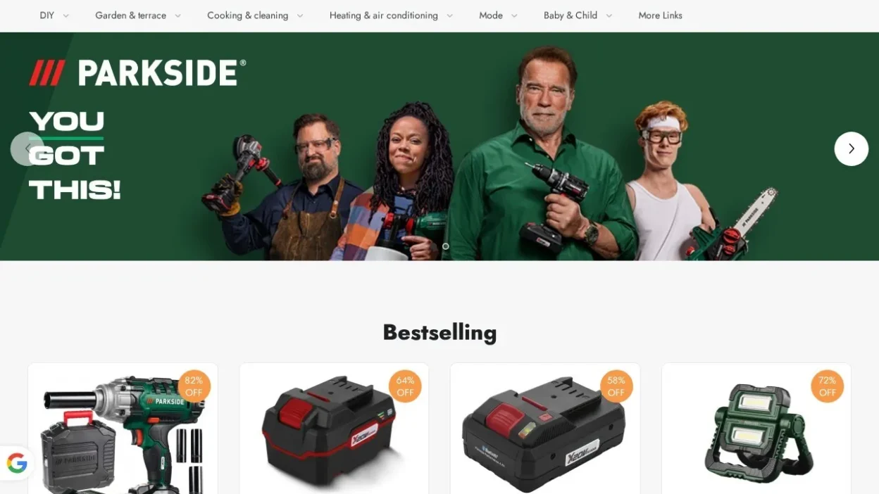 Non-Delivery Scam parksdediscount.shop