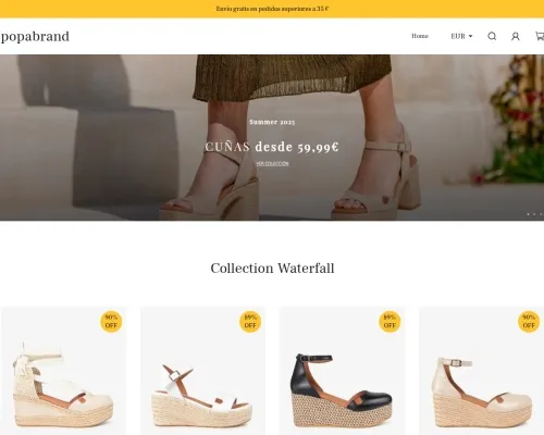 Screenshot of Fashion Scam website 21992