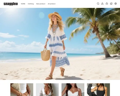 Screenshot of Fashion Scam website 22076