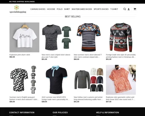 Screenshot of Non-Delivery Scam website 22808